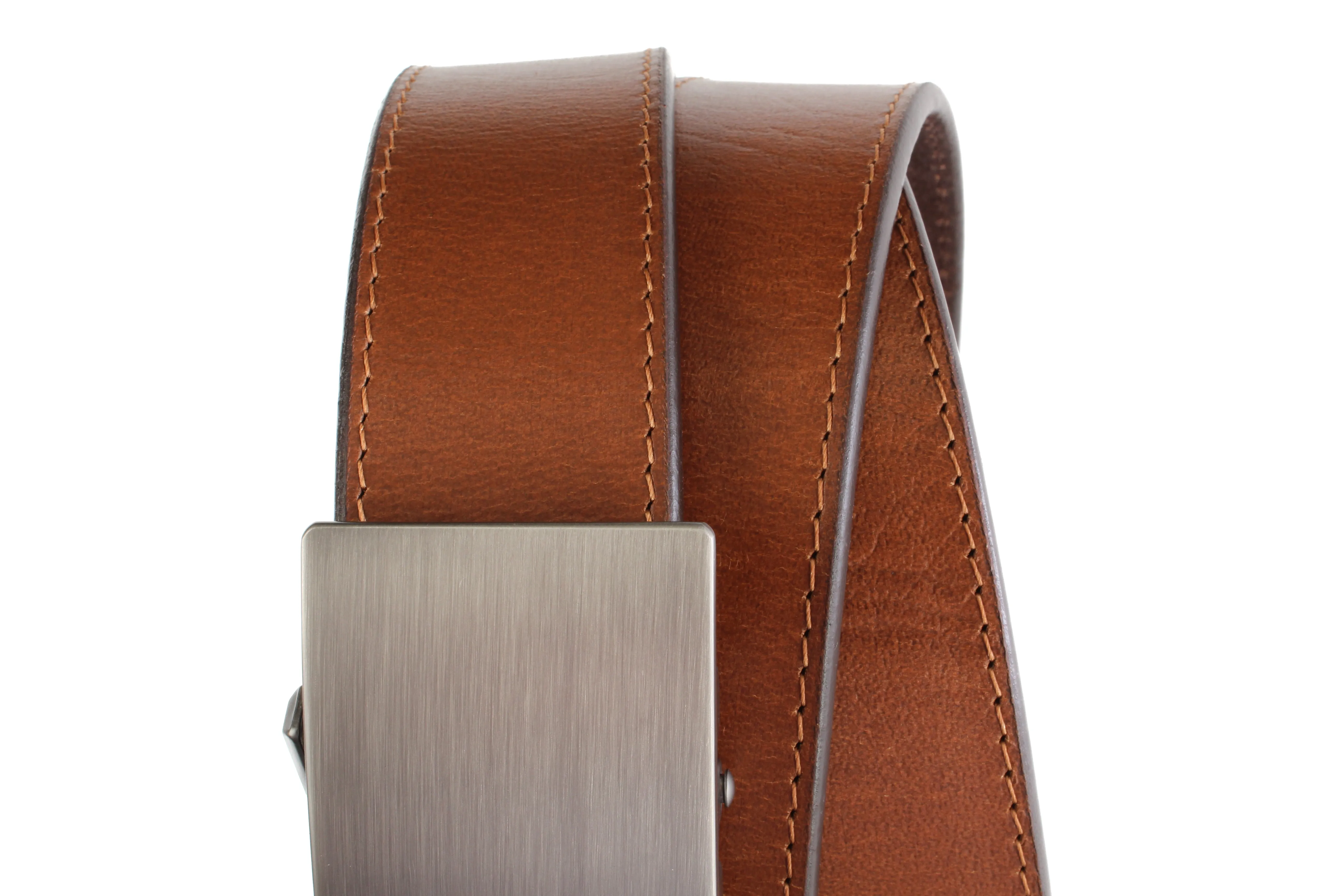 - FLASH SALE- 1.5" Tan Buffalo 🦬 Veg Tanned Leather w/ Gunmetal Buckle