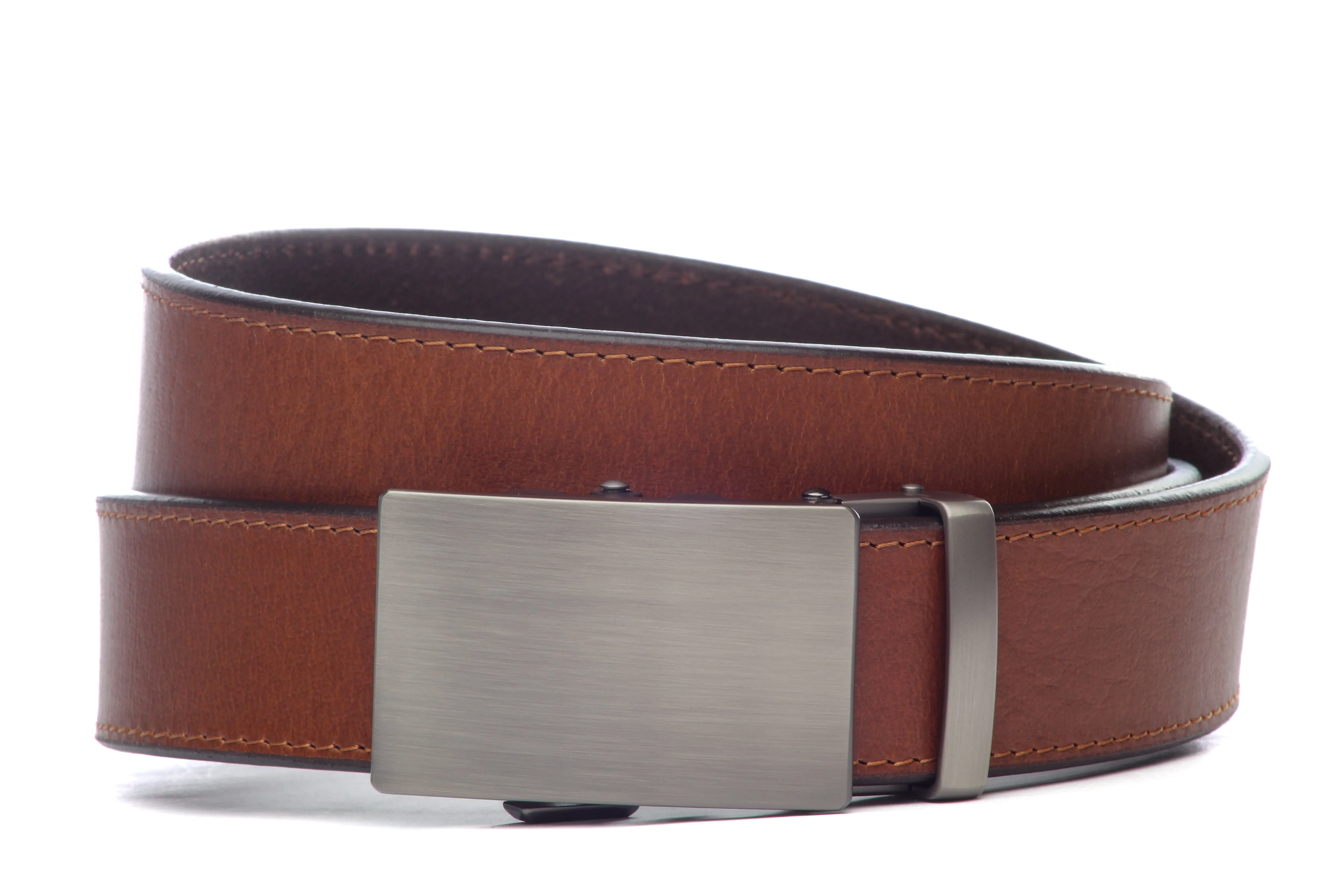 - FLASH SALE- 1.5" Tan Buffalo 🦬 Veg Tanned Leather w/ Gunmetal Buckle