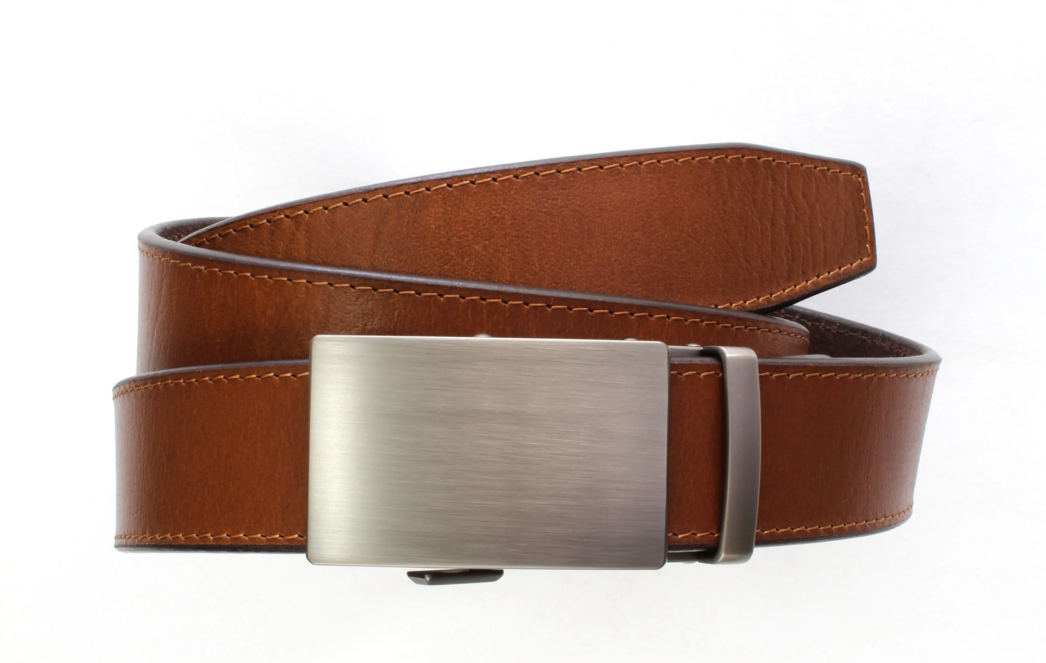 - FLASH SALE- 1.5" Tan Buffalo 🦬 Veg Tanned Leather w/ Gunmetal Buckle