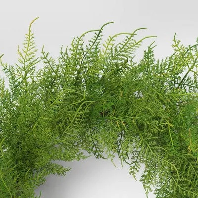 3.5" Artificial Greenery Wreath - Threshold