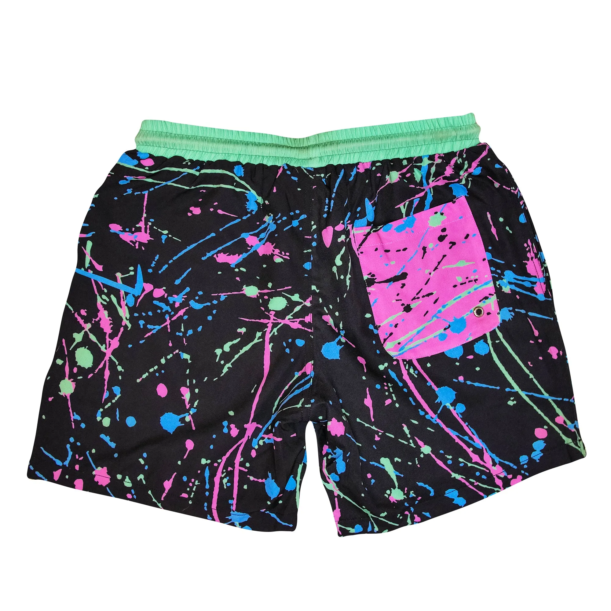 90's Splatter - Swim Trunks