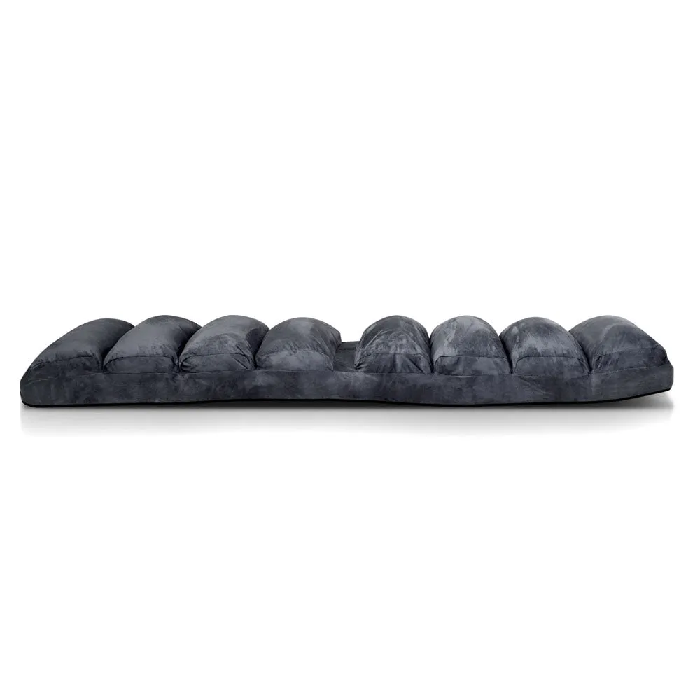 Adjustable Lounge Sofa Chair - Charcoal