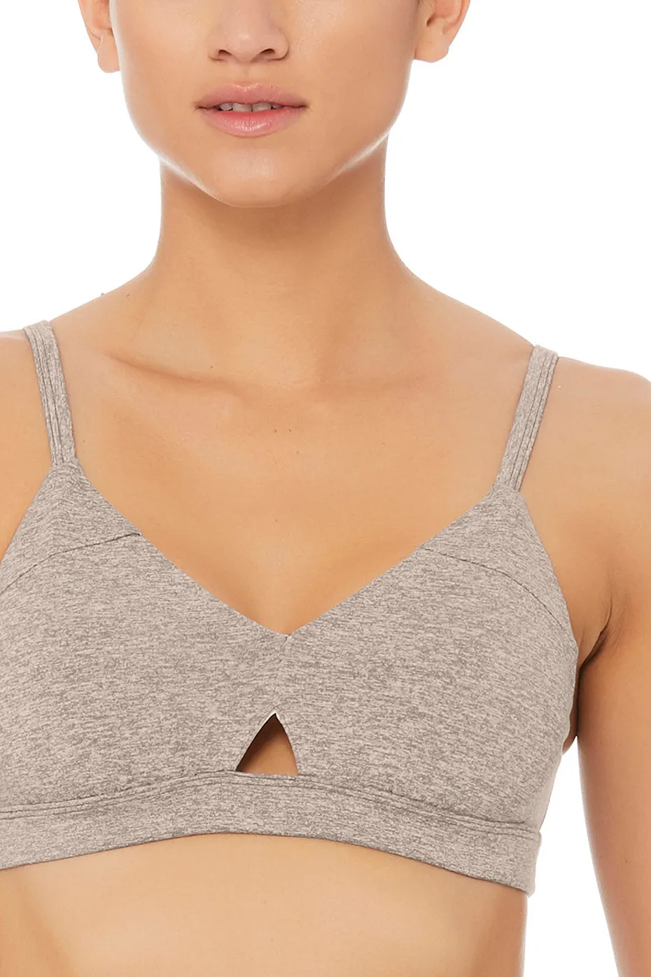 Alosoft Lounge Bra - Gravel Heather