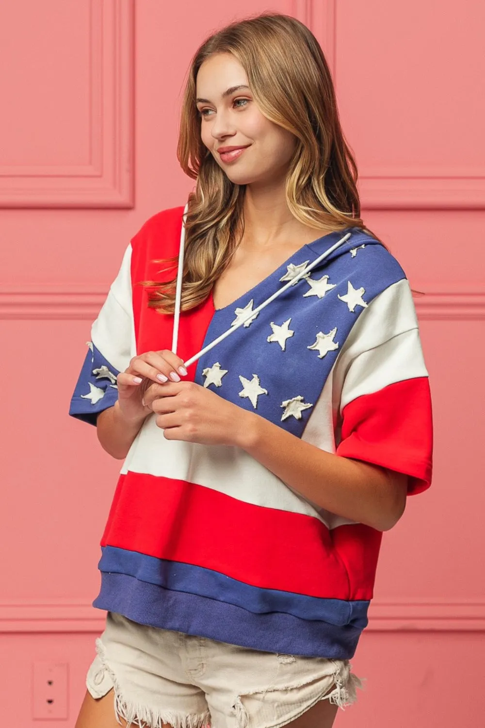 American Flag Theme Hoodie