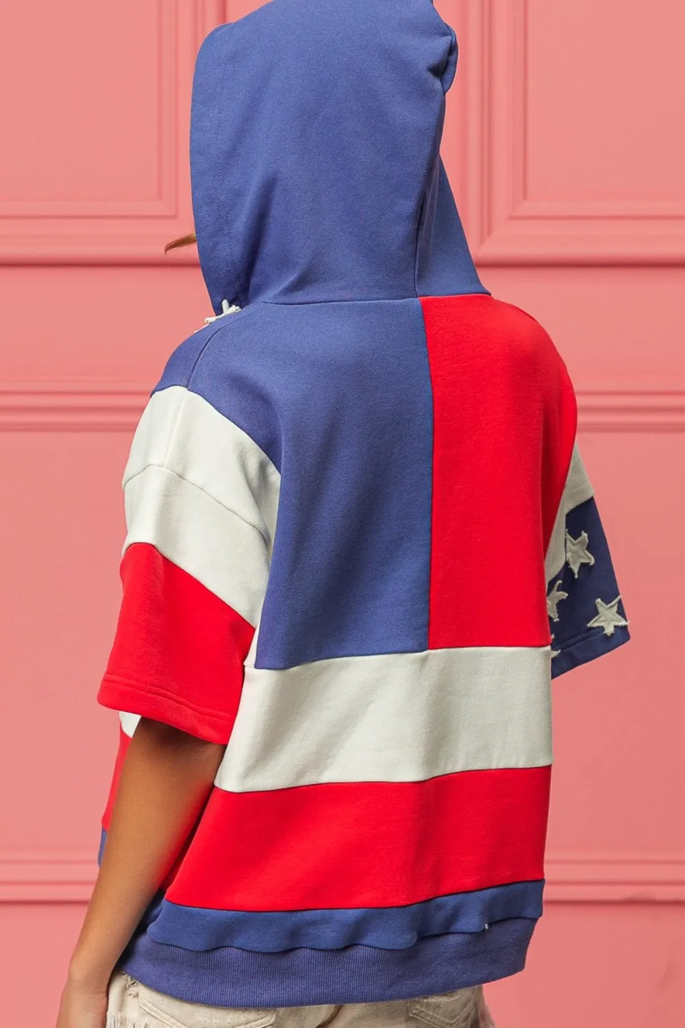 American Flag Theme Hoodie