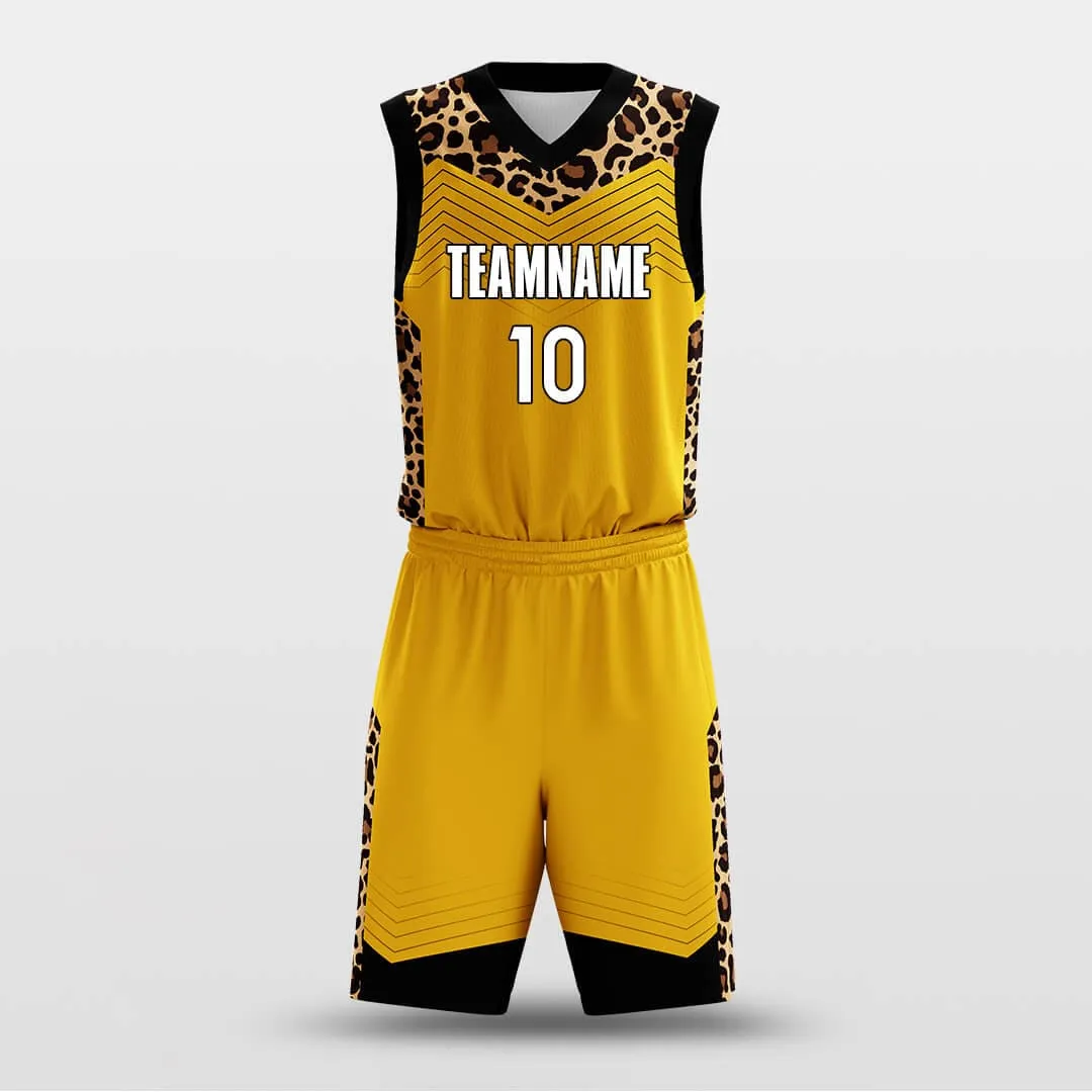 Animal Print - Customized Basketball Jersey Set Sublimated BK160628S