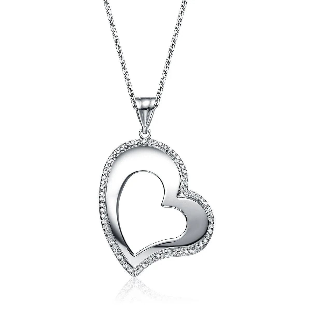 Anne Heart Pendant Necklace