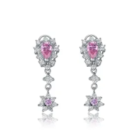 Antoinette Pink Étoile Star Earrings