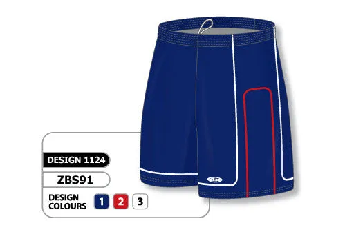 Athletic Knit Custom Sublimated Basketball Short Design 1124