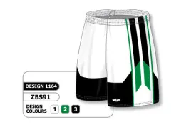 Athletic Knit Custom Sublimated Basketball Short Design 1164