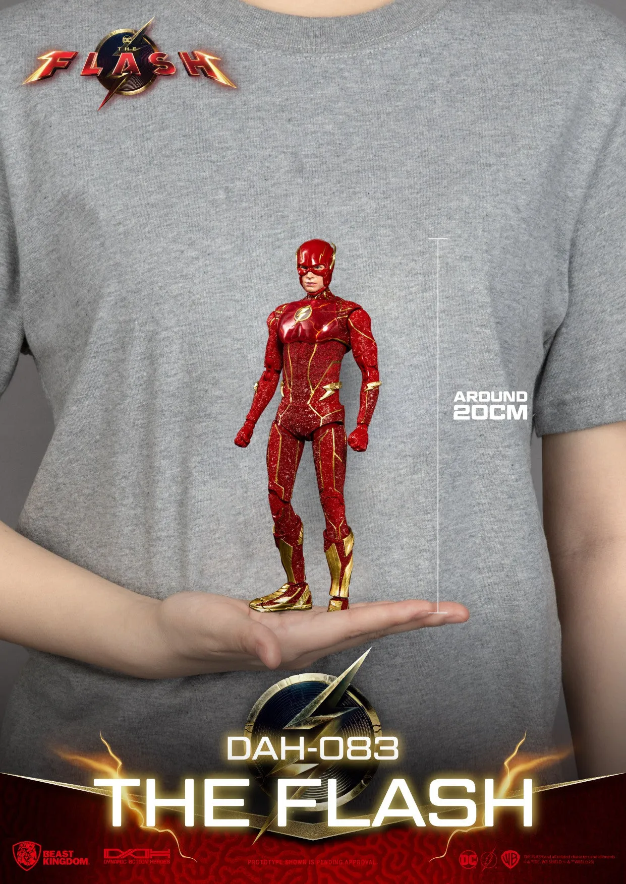 Beast Kingdom Dynamic Action Heroes The Flash Figure