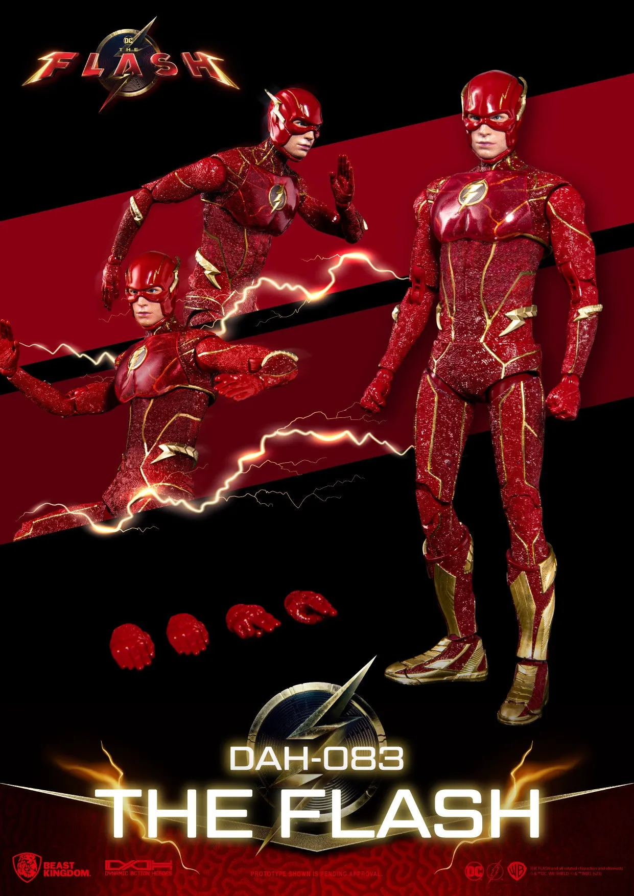 Beast Kingdom Dynamic Action Heroes The Flash Figure