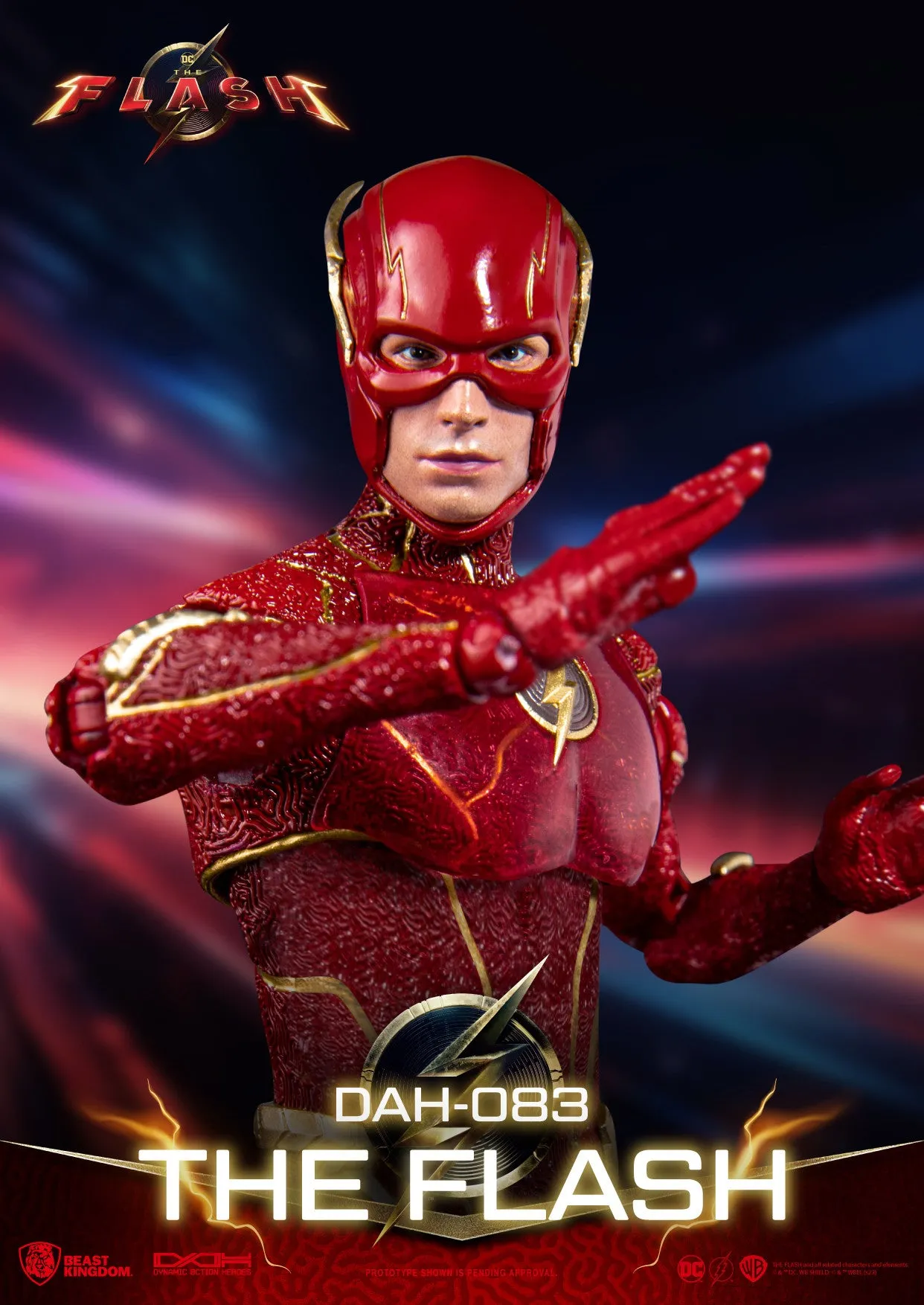 Beast Kingdom Dynamic Action Heroes The Flash Figure