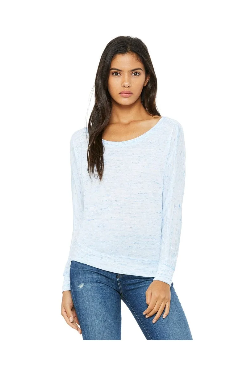 Bella   Canvas 8850: Ladies Flowy Long Sleeve Off Shoulder T-Shirt