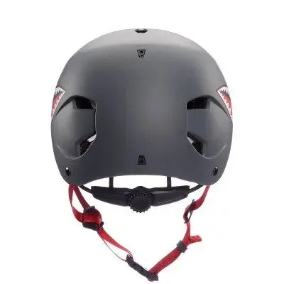 bern Comet Kids' Helmet - Gray Shark Graphics