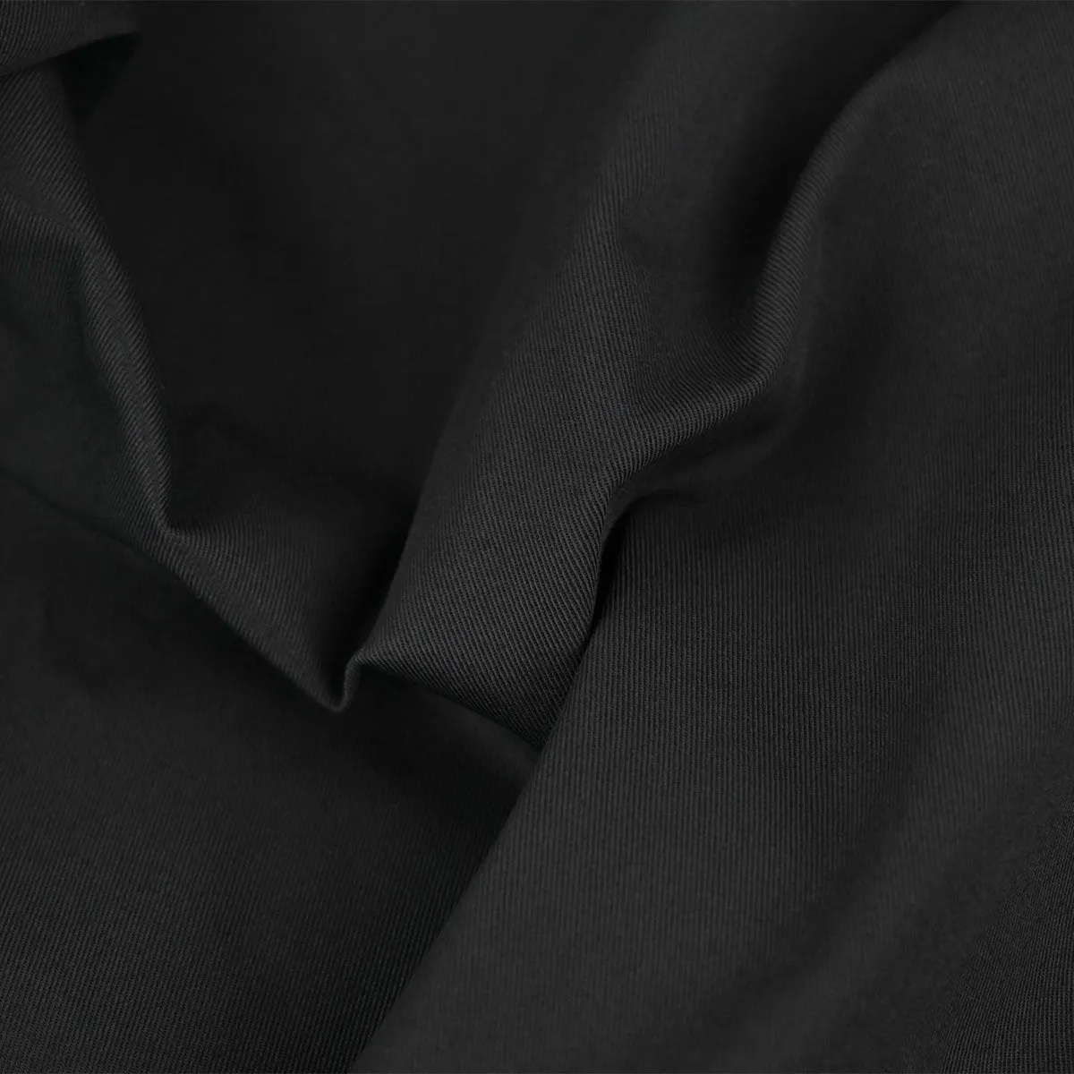 Black Stretch Gabardine Fabric  97512