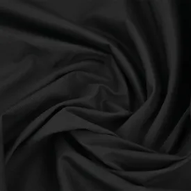 Black Stretch Gabardine Fabric  97512