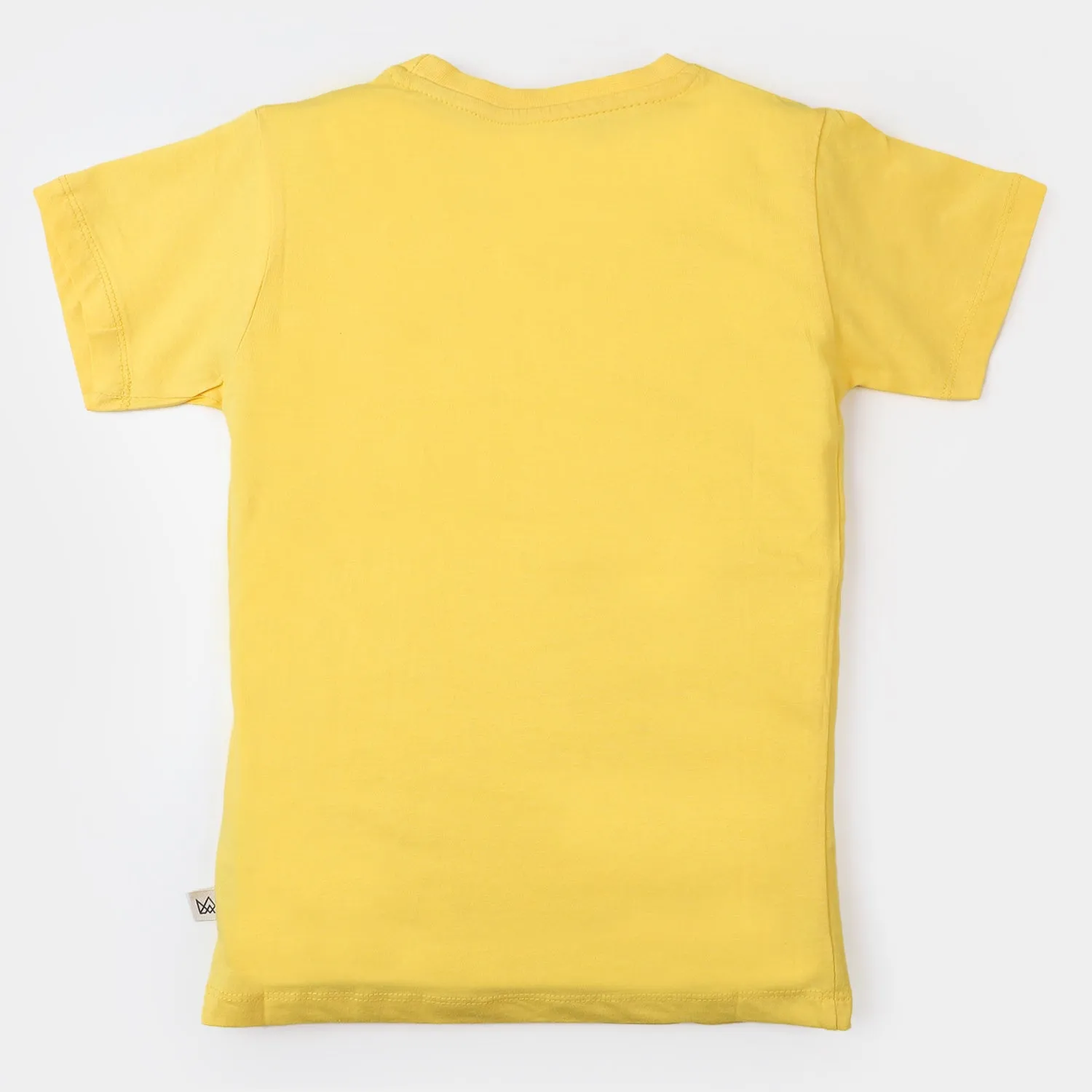 Boys Cotton T-Shirt  New Generation - Yellow