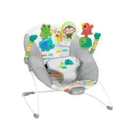 Bright Starts Playful Paradise Vibrating Baby Bouncer