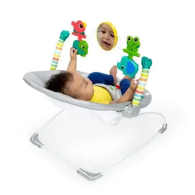 Bright Starts Playful Paradise Vibrating Baby Bouncer