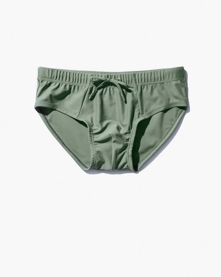 CDLP Swim Brief Sage Green