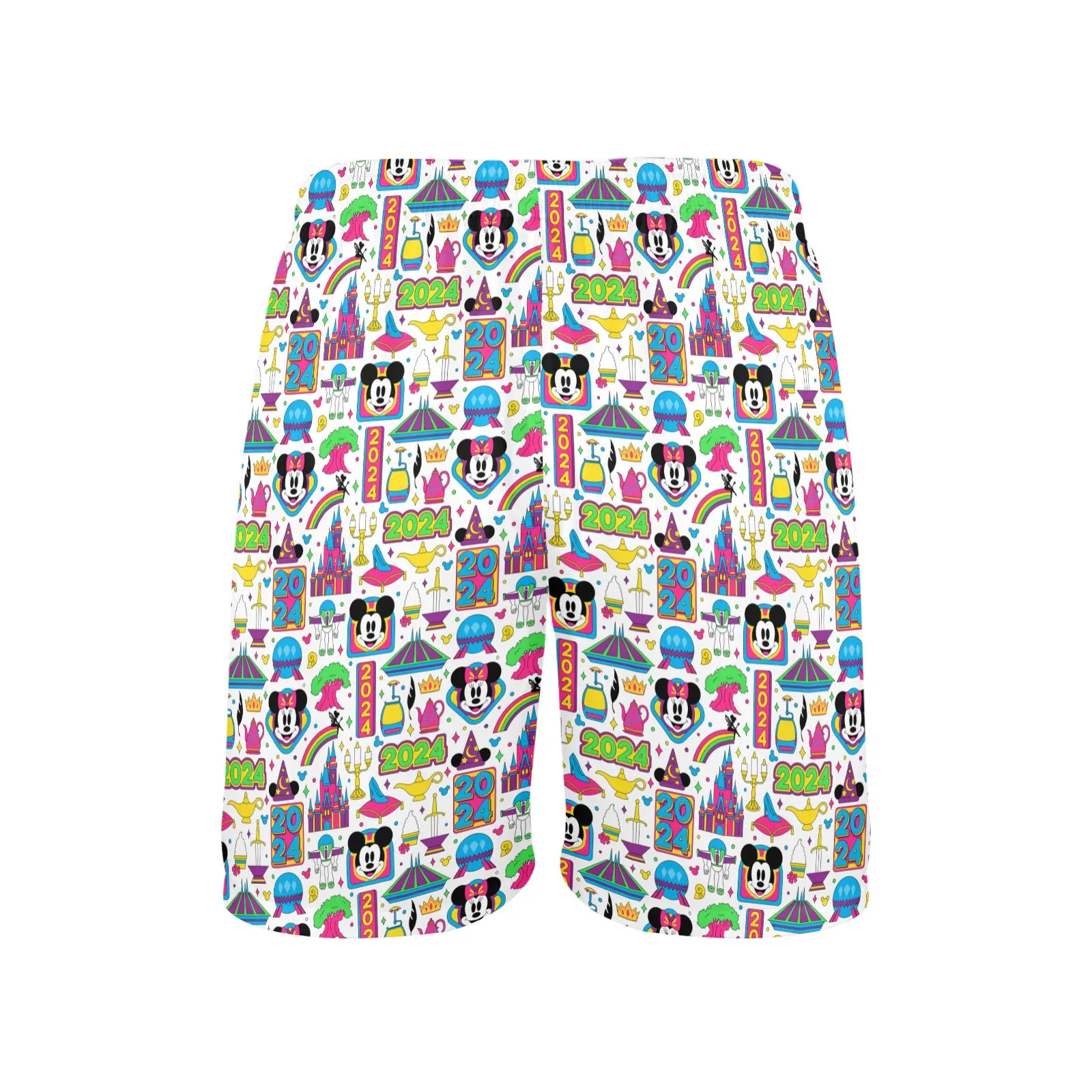 Disney 2024 Men's Swim Trunks Swimsuit