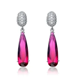 Fabienne Fuchsia Earrings