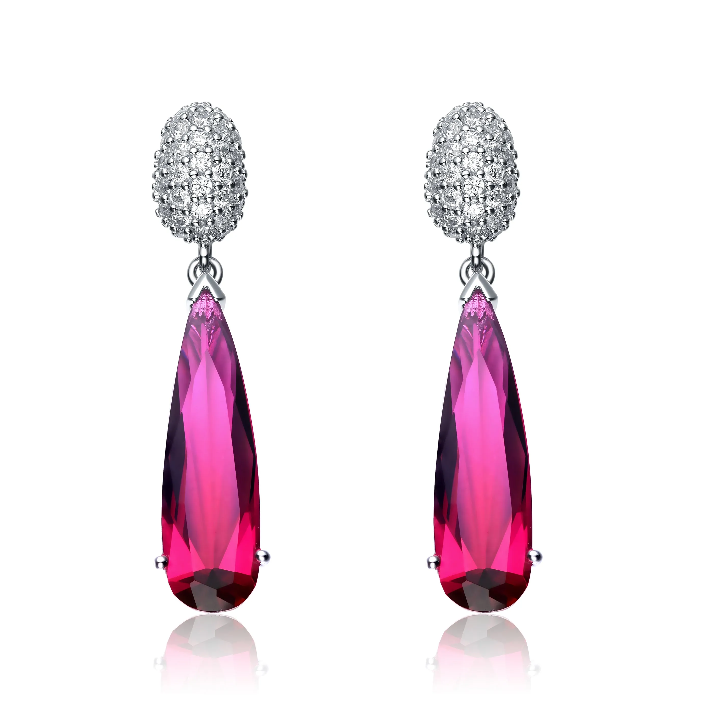 Fabienne Fuchsia Earrings