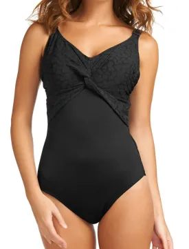 Fantasie Montreal Twist Front Onepiece Swimsuit, Black