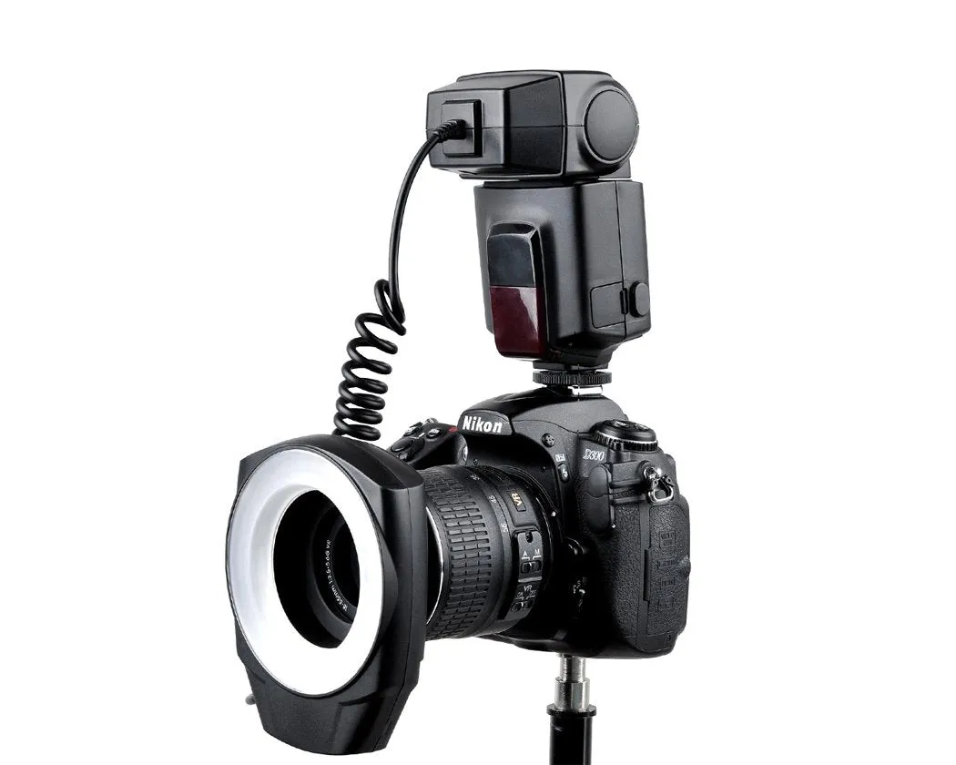 Godox ML-150 Macro Ring Flash with GP Rechargeable Batteries