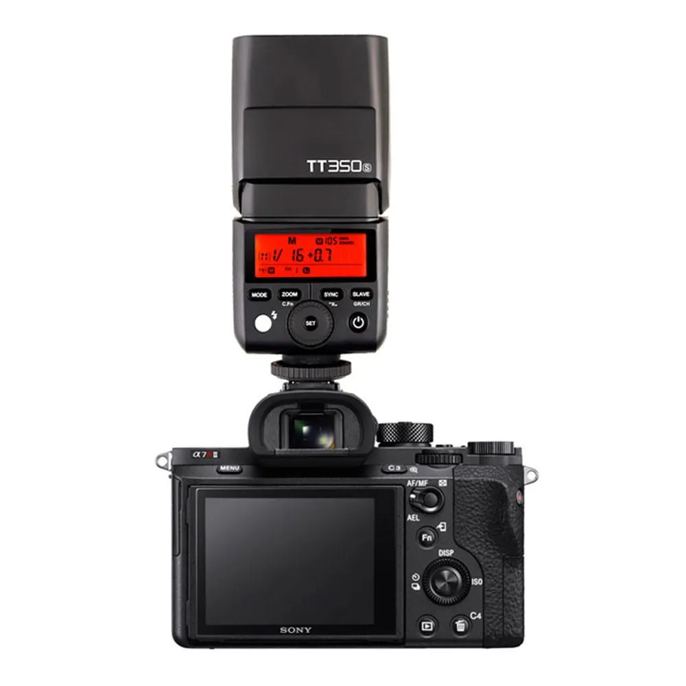 Godox TT350S 2.4G TTL HSS Speedlite Flash for Sony