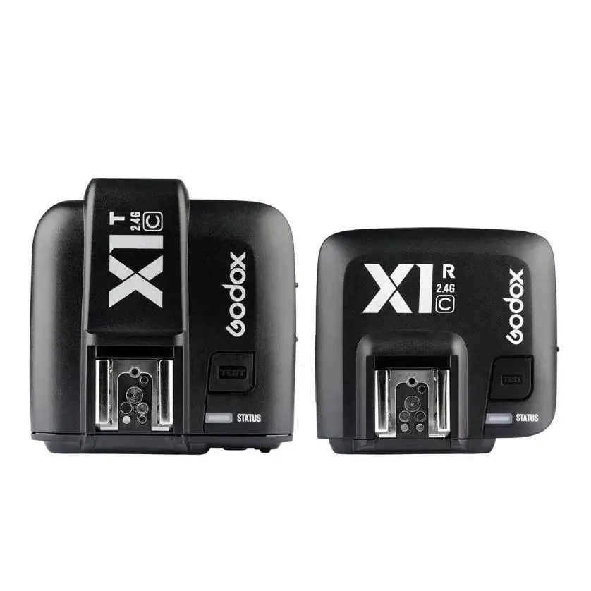 Godox X1-C TTL HSS Wireless Camera Flash Trigger Set (Canon)