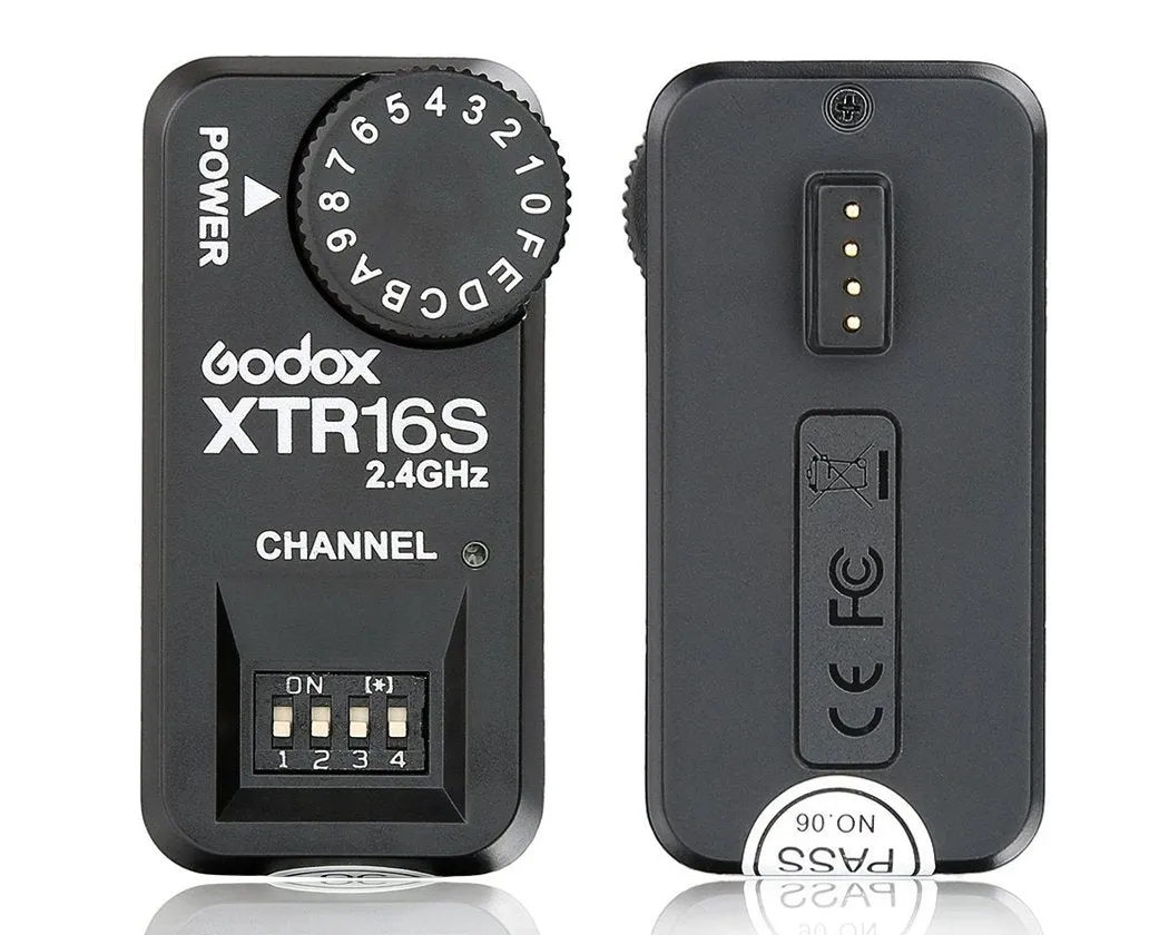 Godox XTR-16S 2.4G Wireless Power Control Flash Receiver