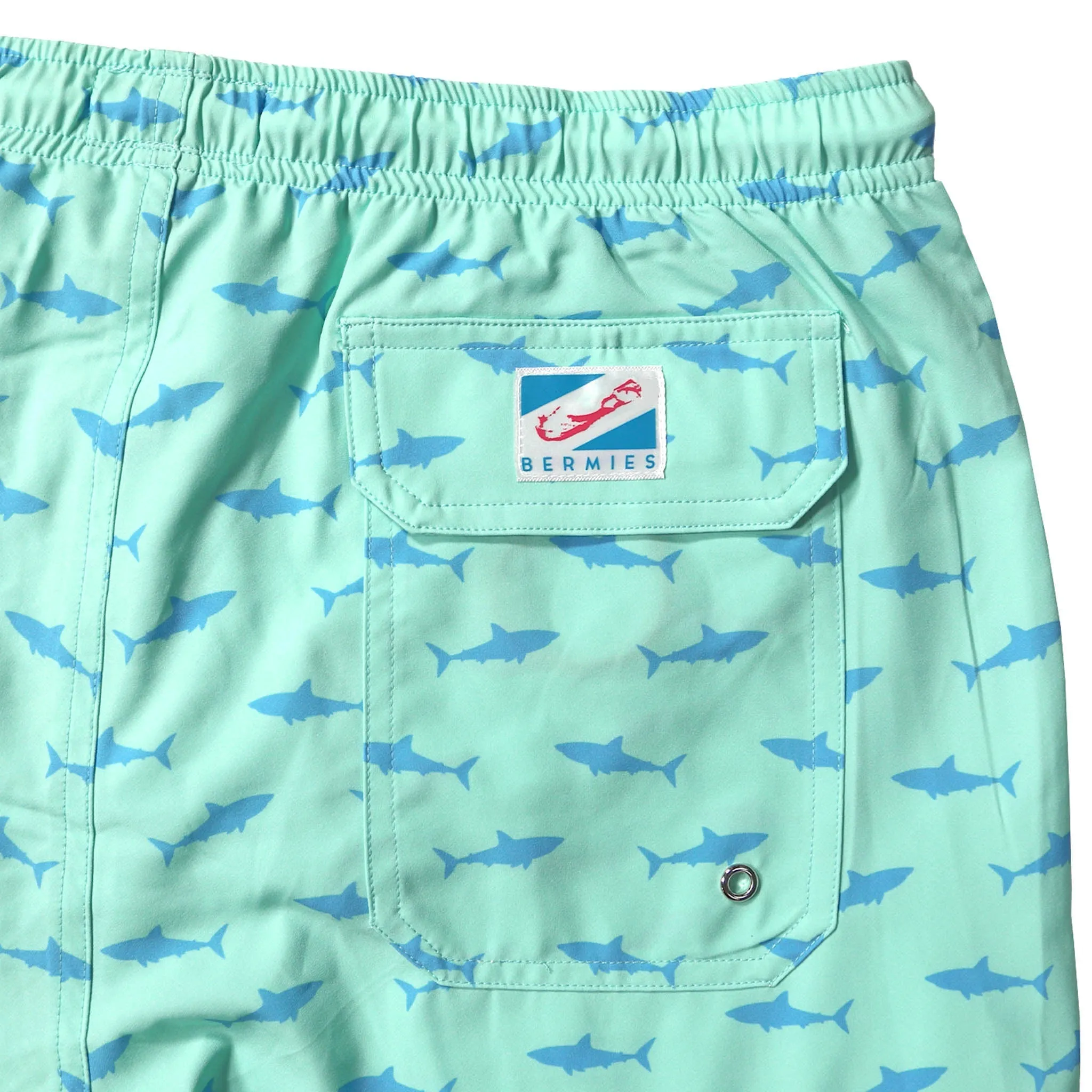 Great White - 5" Swim Trunks