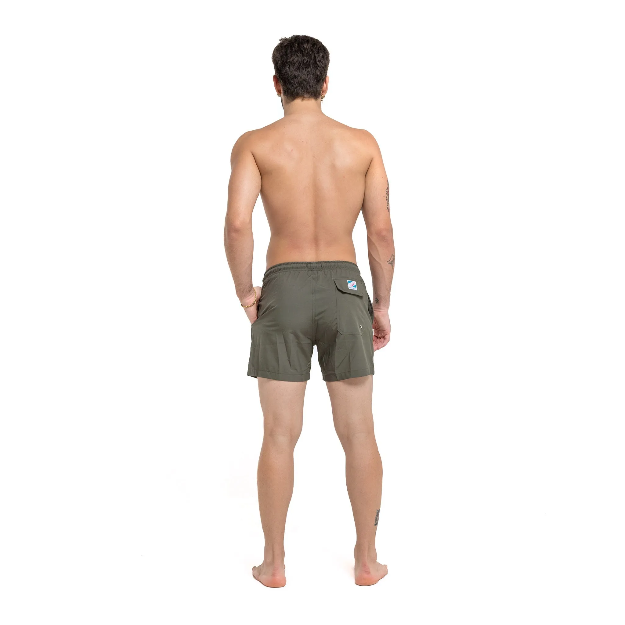 Green - 5" Swim Trunks