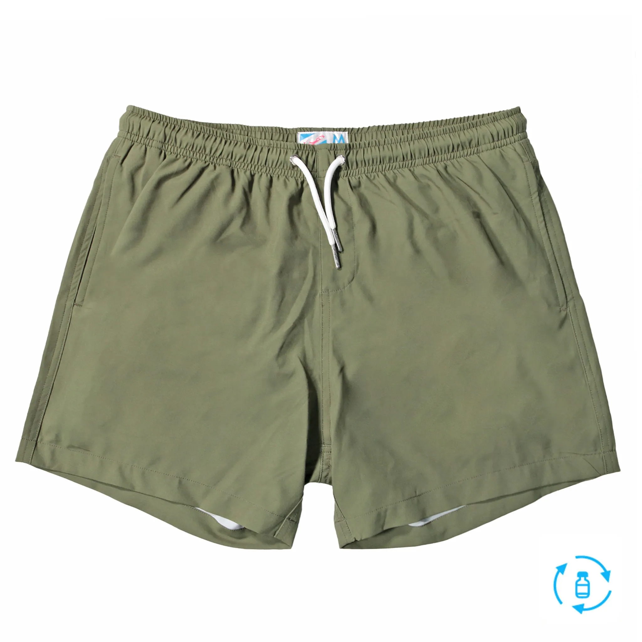 Green - 5" Swim Trunks