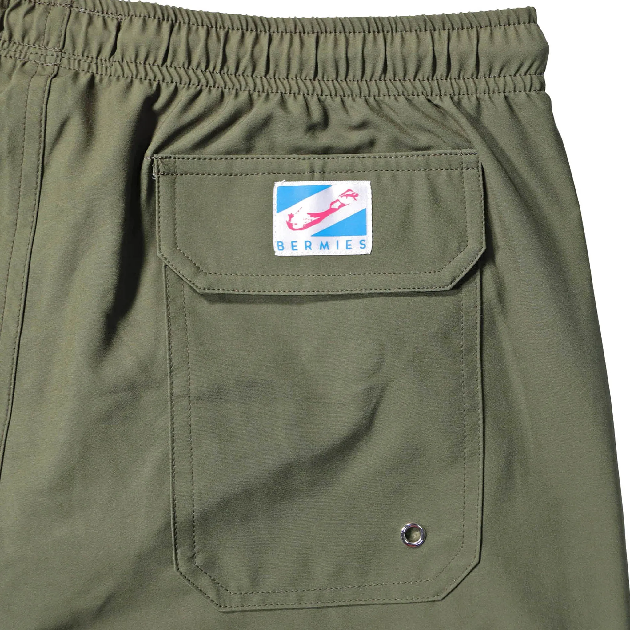 Green - 5" Swim Trunks