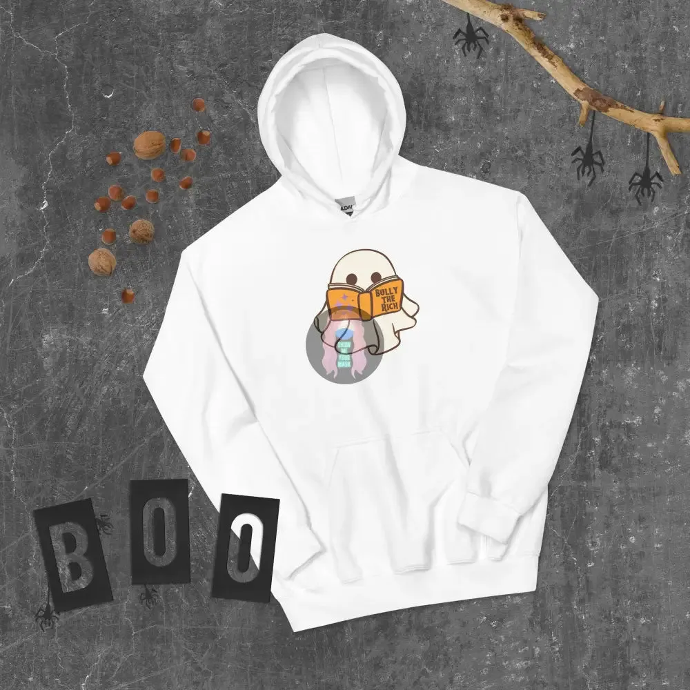 Halloween 2024 Book Ghost Unisex Hoodie