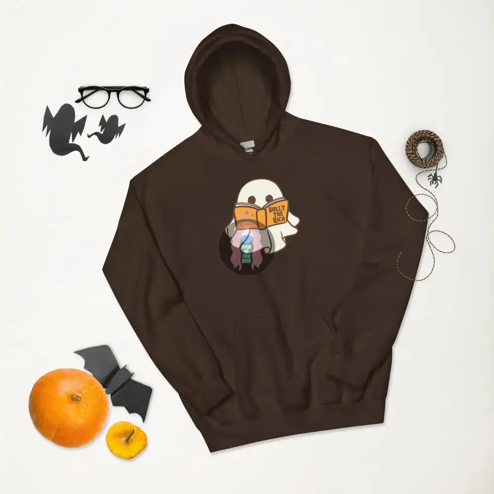 Halloween 2024 Book Ghost Unisex Hoodie