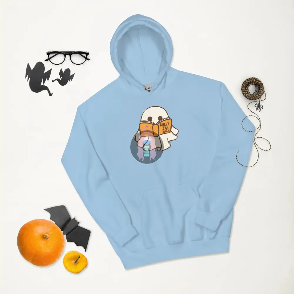 Halloween 2024 Book Ghost Unisex Hoodie