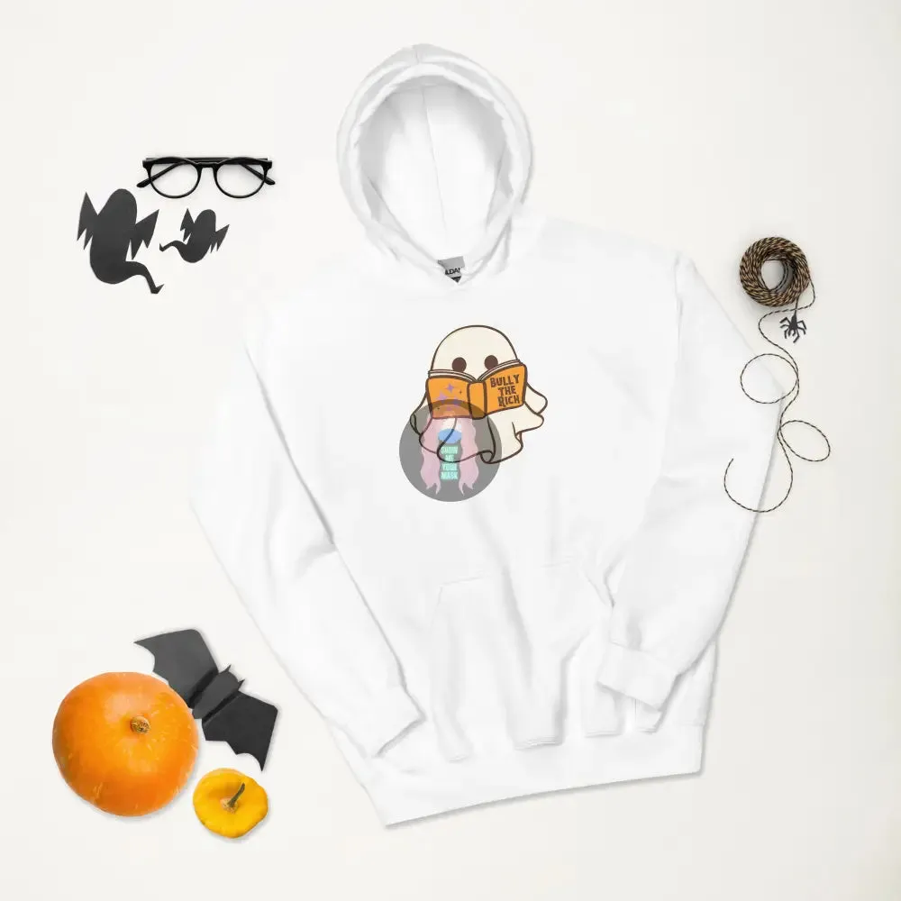 Halloween 2024 Book Ghost Unisex Hoodie