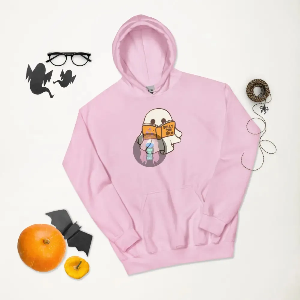 Halloween 2024 Book Ghost Unisex Hoodie