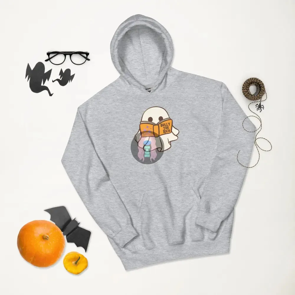 Halloween 2024 Book Ghost Unisex Hoodie