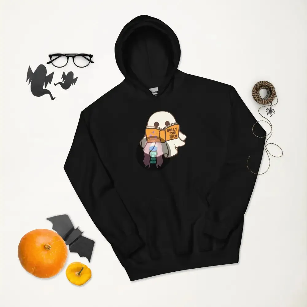 Halloween 2024 Book Ghost Unisex Hoodie