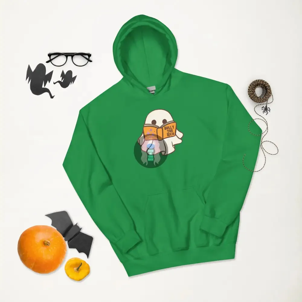 Halloween 2024 Book Ghost Unisex Hoodie