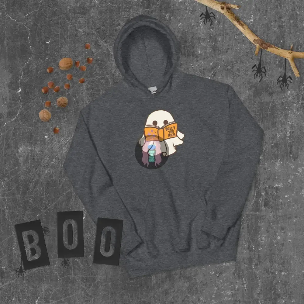 Halloween 2024 Book Ghost Unisex Hoodie