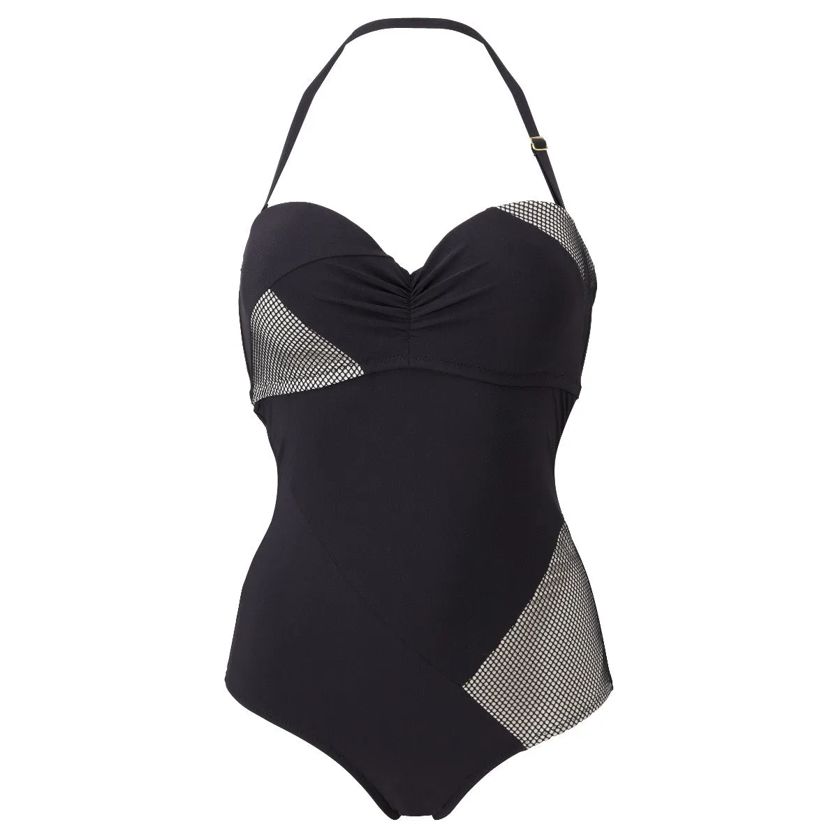 Helena Black One Piece Swimsuit - Lepel