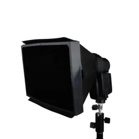 Hypop Rectangular Softbox with 50 Degree Honeycomb Grid for Speedlite Flash(15x20cm)