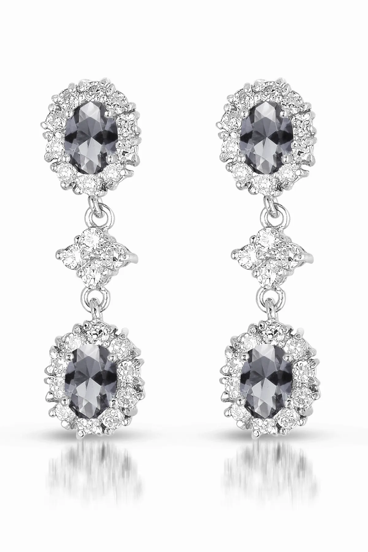 Jeanne Champagne Earrings