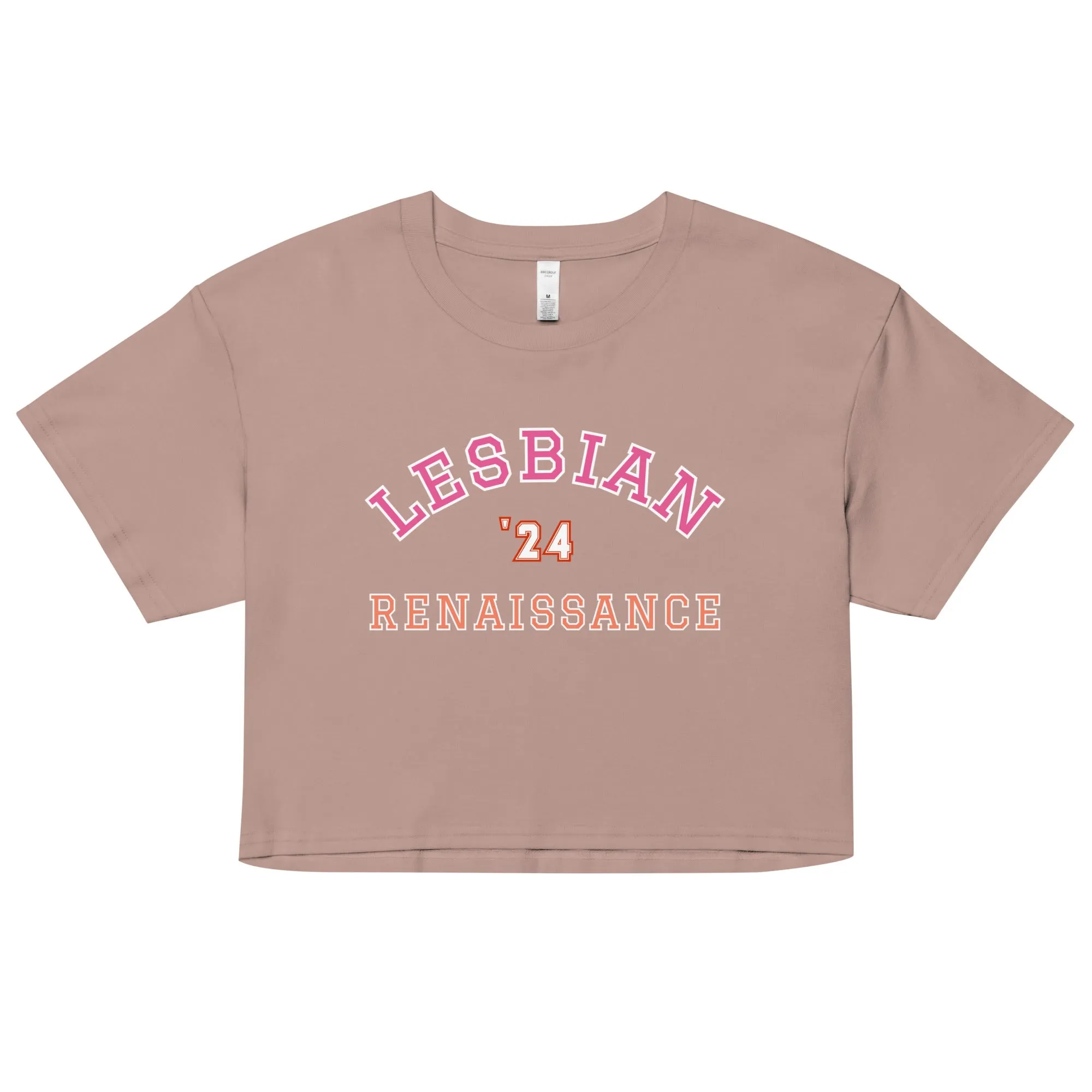 Lesbian Renaissance Crop Top